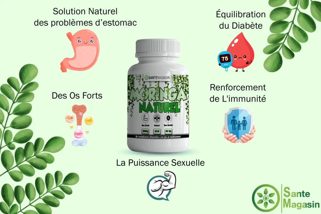 L’importance de la Moringa pour l’appareil digestif