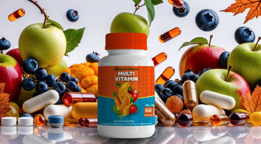 Multi-Vitamin Énergie et Vitalité Naturelle